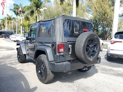 2017 Jeep Wrangler Willys Wheeler