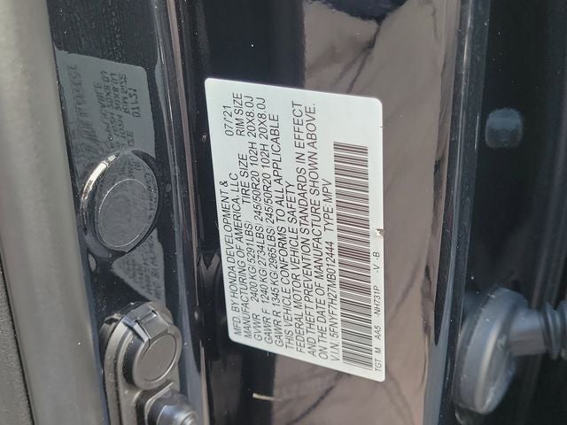 2021 Honda Passport Sport