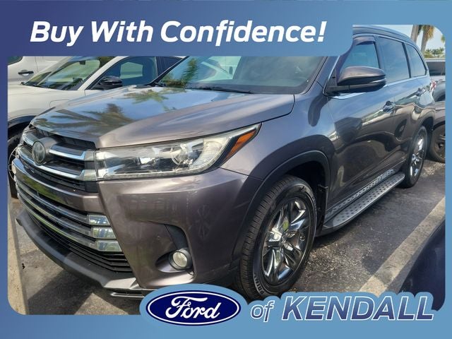 2017 Toyota Highlander Limited Platinum