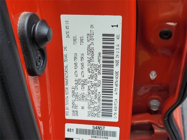 2018 Toyota Tacoma SR5 V6