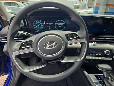 2024 Hyundai Elantra Hybrid Blue