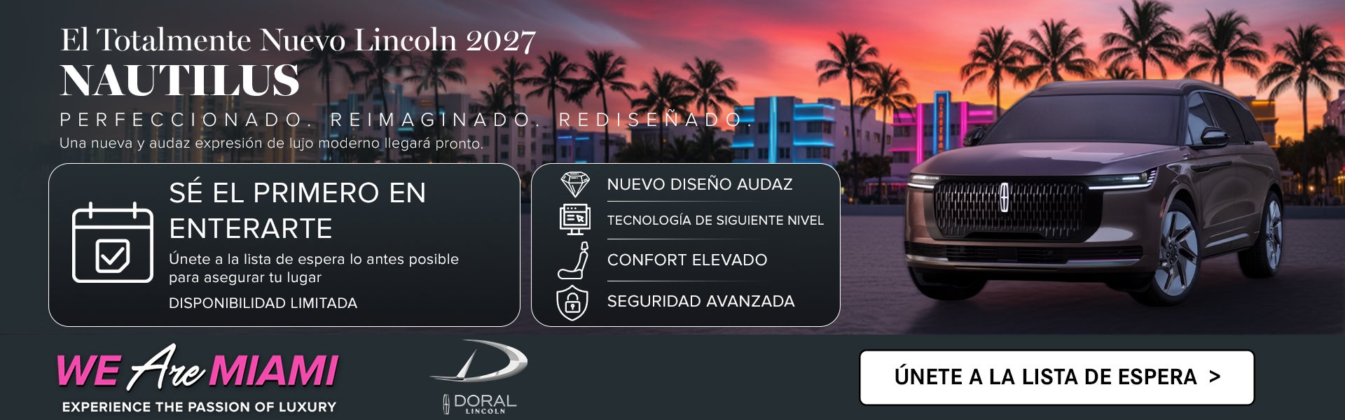 The Totalmente Nuevo Lincoln 2027 Nautilus